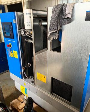 Click Here To Enlarge This Photo Of Routine Compressor Servicing