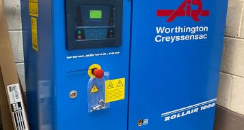 Rollair 1000 Compressor installation