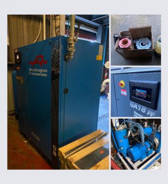 Click Here To Enlarge This Photo Of Rollair 50 Compressor 8000hr service